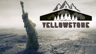 Yellowstone supervolcano eruption simulation [upl. by Yrak]