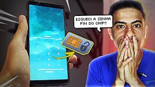 Esqueceu ou perdeu a senha PIN do Chip APRENDA RESOLVER [upl. by Ylrad]