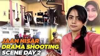 Jaan Nisar Drama Shooting Scene Day 2  Nain Sukh  Vlog [upl. by Ymac97]