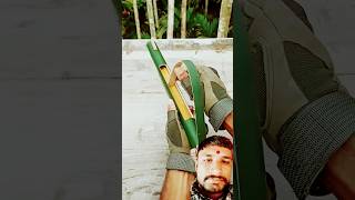 Bamboo CriationBamboo slingshots bambooshoot bamboogun bamboo hunting bamboohut [upl. by Adnawed]