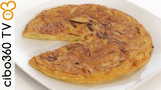 Frittata di cipolle bianche in padella [upl. by Stedt]