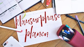 Klausurphase Planen  Viele Klausuren in kurzer Zeit schaffen [upl. by Poree]