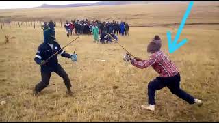 Funny Xhosa Stick Fighting iintonga [upl. by Iraj]