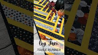 Log Jam Quilt as You Go Table Runner Video  Pattern Now Available [upl. by Shushan733]