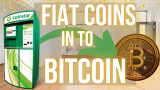 Using Coinstar to Trade Fiat Dollars For Bitcoin [upl. by Leeda]