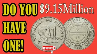 TOP 1 ULTRA RARE PILIPINAS COIN WORLD WIDE WORTH MILLION OF DOLLER [upl. by Nennahs]