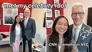 I met ANDERSON COOPER NYC Intern Diaries [upl. by Bryant918]