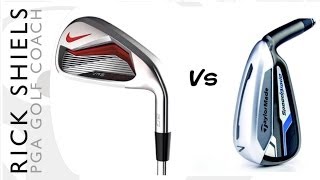 NIKE VRS COVERT 20 Vs TAYLORMADE SPEEDBLADE IRONS [upl. by Eves]