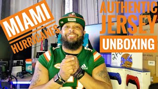 The Miami Hurricanes Jersey Unboxing You Didnt Ask For [upl. by Nathaniel505]