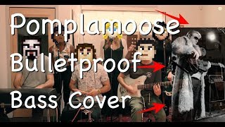 Pomplamoose Bulletproof Bass Cover  Free Transcription [upl. by Eiramana]