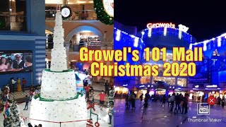 Growels 101 Mall Kandivali Christmas Celebration 2020 Christmas decoration [upl. by Koppel]