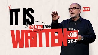 It Is Written…  Red Letter Living Part 3  wPastor Mark Evans [upl. by Snell]