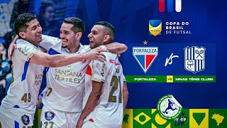 🔴 AO VIVO  FORTALEZA FUTSAL X MINAS TÊNIS CLUBE  SEMIFINAL  VOLTA  COPA DO BRASIL  FUTSAL 2024 [upl. by Annamaria]