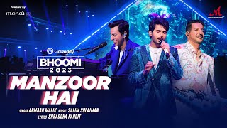 Manzoor Hai  GoDaddy IN Bhoomi 2023  Salim Sulaiman  Armaan Malik  Shraddha Pandit [upl. by Nallek]