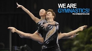 2012 Acrobatic Gymnastics Worlds LAKE BUENA VISTA  Mixed Pair Final  We are Gymnastics [upl. by Nirej948]