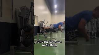 GHD Hip Extension to GH Raise [upl. by Wolsky]