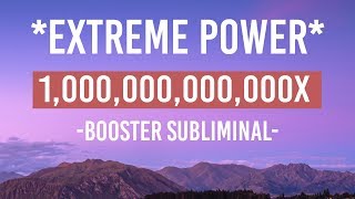 EXTREME BOOSTER 1000000000000x POWER [upl. by Wistrup]