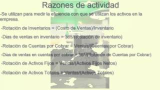 Razones Financieras Cálculo e interpretación de razones financieras [upl. by Krenek]