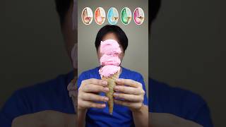 EATING LOCAL ICE CREAM WITH CONE asmr mukbang [upl. by Halladba]