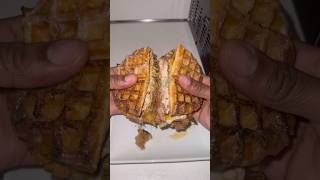 Honeybun Waffle Chop Cheese 😎 [upl. by Albrecht593]