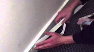 How to Apply Glow in the Dark Photoluminescent Egress Tape [upl. by Lachman657]