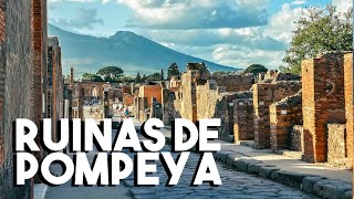 Ruinas de Pompeya  Cuerpos petrificados por el volcán Vesubio [upl. by Inajar]