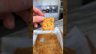 Sour Dough Discard Crackers Recipe [upl. by Marius448]