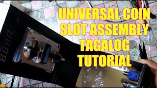 Pisonet Coinbox Assembly with universal coinslot full video tutorial tagalog version [upl. by Dulcle]