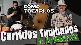 Cómo Tocar Corridos Bélicos Tumbados En Batería  Tutorial [upl. by Sartin]