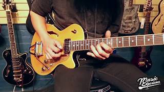 Music Experience  Duesenberg Starplayer TV Trans Orange [upl. by Nairadas]