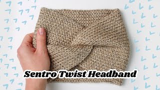 Sentro or Jamit Crossed Headband Pattern [upl. by Chapa]