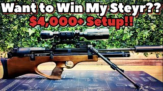 Giving away my Steyr Pro X setup 4000  Value [upl. by Leasa648]