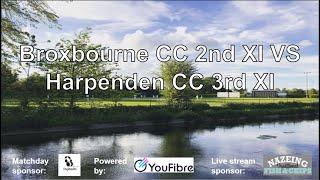 Broxbourne CC 2nd XI VS Harpenden CC 3rd XI [upl. by Jempty847]