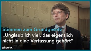 Christoph Möllers  Stimmen zu 75 Jahren Grundgesetz [upl. by Aizat]