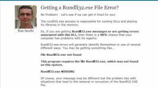 Rundll32exe Error Fix  Rundll32exeorg [upl. by Adnesor]