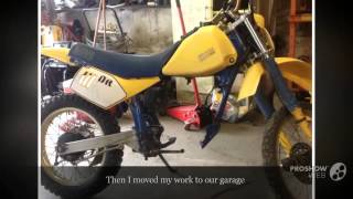 1985 Suzuki dr200 build part 1 [upl. by Aguayo]