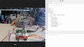 Self Leveling Table using Pico micropython MPU6050 stepper motor EasyDriver [upl. by Ahseenyt]