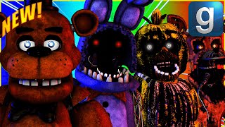 FNAF 1 Animatronics Ragdolls Jumps amp Falls GMOD  Episode 132 [upl. by Nomelif656]