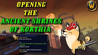 The Ancient Shrines of Korthia AKA easy Archivist Rep Shadow Slicing Shortsword toy guide too [upl. by Nallak]