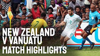 New Zealand vs Vanuatu  OFC Nations Cup  21 June 2024 [upl. by Aitnom]