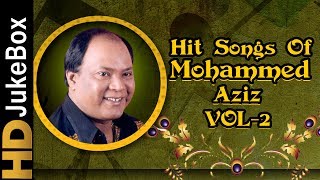 Hits Of Mohammed Aziz Vol 2 Songs Jukebox  Bollywood Superhit Songs Of Mohd Aziz [upl. by Olfe]