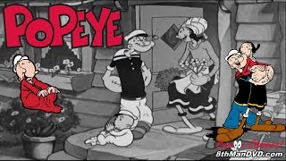 POPEYE THE SAILOR MAN With Little SweePea 1936 RemasteredHD 1080p  Jack Mercer Mae Questel [upl. by Zerimar]