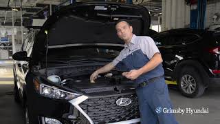 Check the Oil Level in Your Hyundai at Grimsby Hyundai [upl. by Clabo]