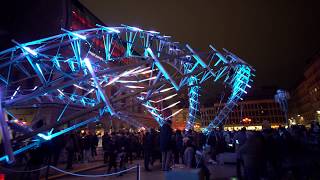 Fête des Lumières 2018  soirée du 8 décembre  Jouer avec la lumière [upl. by Yeknarf]