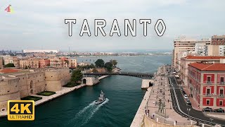 Taranto Italy 🇮🇹  4K Drone Footage [upl. by Sancho]