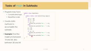 Lesson 7 Tasks of main methods in Subtasks 2022 [upl. by Eaner]