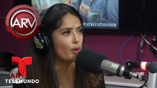 Salma Hayek apoya a los inmigrantes  Al Rojo Vivo  Telemundo [upl. by Nnailuj]