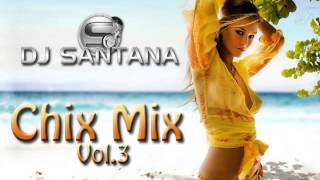 DJ SANTANA  CHIX MIX Vol 3 breakbeat retro session [upl. by Sesylu]