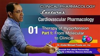 Cardiovascular Pharmacology Ar  01  Therapy of hypertension [upl. by Goldia]