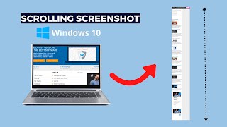 How to Take a Scrolling Screenshot in Windows 10  Full page Screenshots [upl. by Eenahpets]